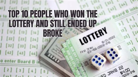 lottery tips|lottery winners that are now broke.